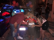 Homenagens de Carro na Vila Nhocuné