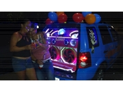 Homenagem com carro Na Zona Leste Penha