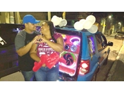Homenagem com Carro Reconciliação Rubens Guaianazes
