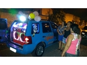 Homenagem com Carro Inocoop Aniversário de Amiga