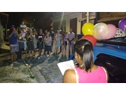 Mensagem com Carro para Amiga Raquel Parque Santa Madalena