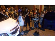 Mensagem com Carro Aniversário de Amiga para Kelly Vila Cisper