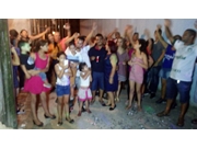 Homenagem com Carro para Mãe na Zona Norte