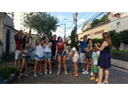 Homenagem com Carro na Vila Jacuí