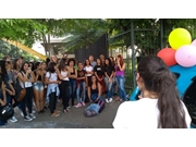 Carro de Homenagem no Bosque Maia