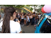 Carro de Homenagem no Jardim Presidente Dutra