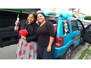 Homenagem de Carro em São Mateus