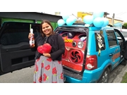 Mensagem com Carro ao Vivo no Parque do Carmo