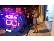 Carro de Homenagem na Vila Domitila