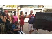 Carro de Homenagem para Aniversário no Jardim Popular