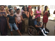 Carro de Homenagem na Vila Nhocuné