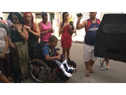 Homenagem com Carro na Vila Nhocuné