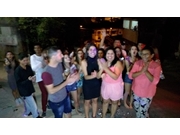 Carro de Mensagem no Parque no Gopouva