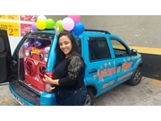 Carro de Homenagens no Gleba do Pessego