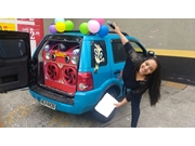 Homenagens de Carro ao Vivo no Gleba do Pessego